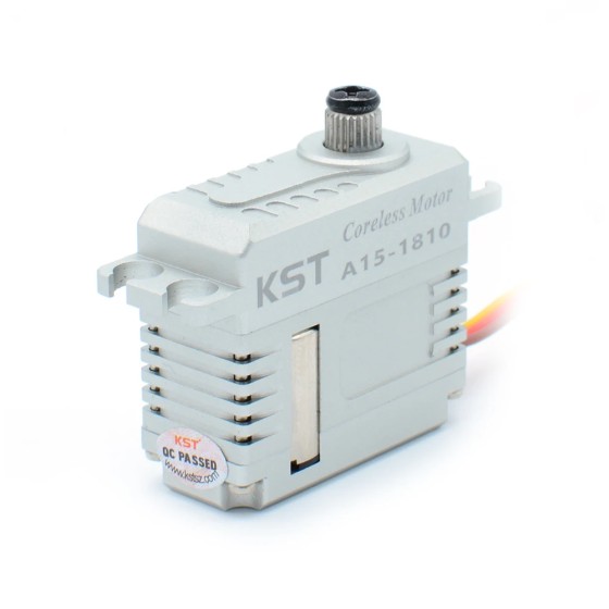 News KST A15-1810  20kg 0.10sec HV Phosphor Bronze  Hardened Steel HV Gear RC Coreless Servo
